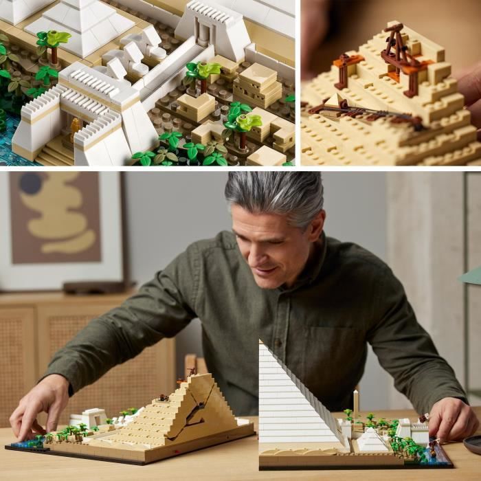 LEGO Architecture Grande Pyramide de Gizeh 21058 - vue 4