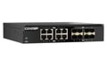 QNAP QSW-3216R-8S8T Switch di rete Ethernet 10G L2 non gestito (100/1000/10000) Nero