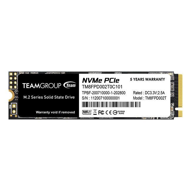 Team Group MP33 .2 PCI Express 3.0 NVMe 3D NAND Neuf