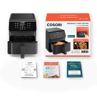 COSORI Freidora sin aceite Premium II Chef Edition 6,2 litros