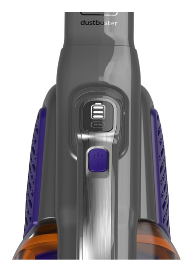 Black & Decker BHHV520BFP-GB aspirateur de table Noir, Violet Sans sac