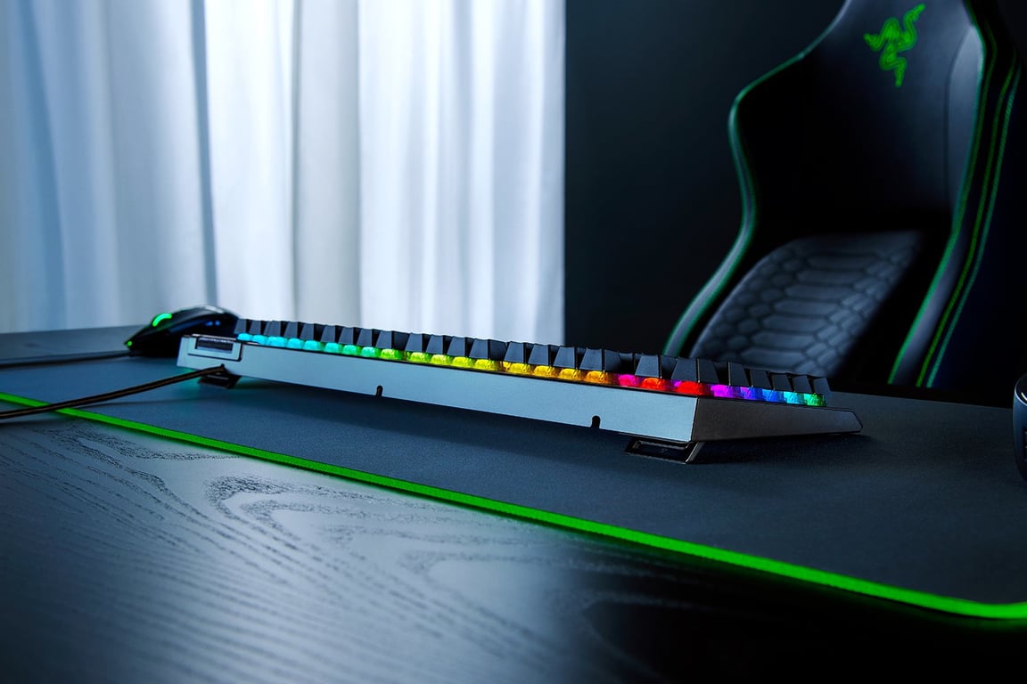 Razer Blackwidow V4 X Clavier Usb Qwerty Allemand - vue 3