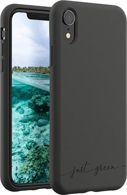 Coque iPhone XR Natura Noire - Eco-conçue Just Green
