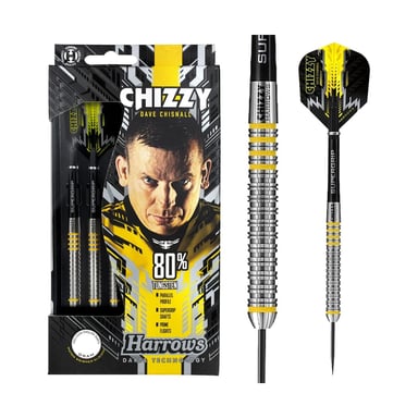 Dardos Chizzy 80% Tungsteno 25 g - Rendimiento óptimo