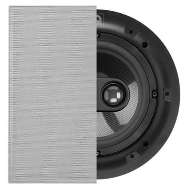 Q Acoustics QI1180 haut-parleur Noir, Blanc Avec fil 60 W
