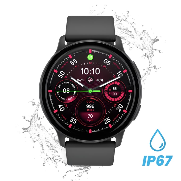 Montre Connectée Sport avec Suivi Santé Autonomie 7j Étanche IP67 Neuf - vue 6