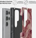 Burga Funda para Galaxy S24 Ultra Tough Resistente a los golpes modelo Tender Kiss Rojo