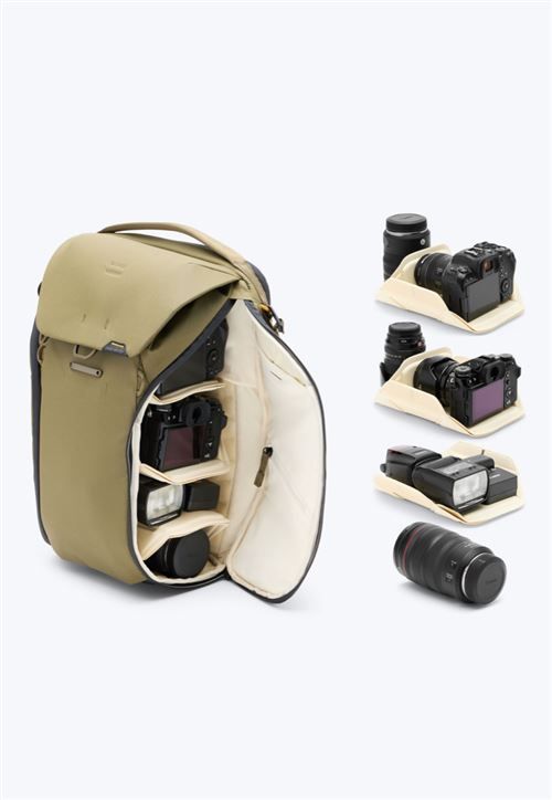 Sac à dos Peak Design Everyday Backpack 20 L Vert pour Appareil photo - Neuf