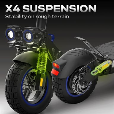 Urbanglide E-CROSS PRO BLUE Noir, Bleu 25 km/h 12,5 Ah