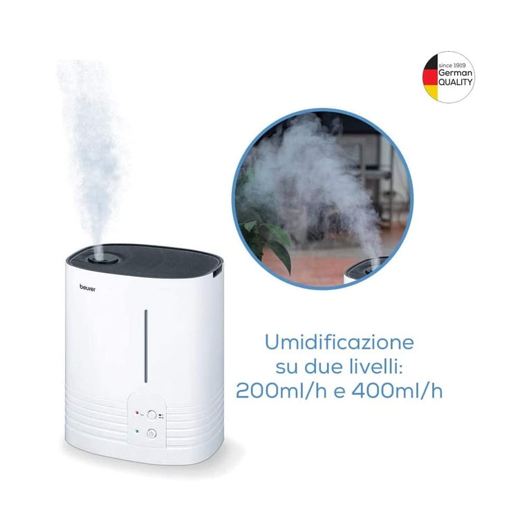Humidificateur Beurer LB 55 – 6 Litres, Technologie d'Évaporation à Eau Chaude - vue 3