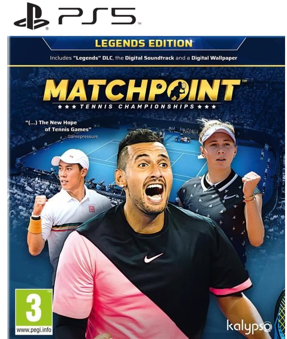 Matchpoint - Tennis Championships Legends Editions Jeu PS5