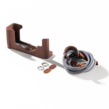 SMALLRIG Funda de protección de cuero marrón para Nikon Zf - 5096