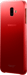 Coque rigide Evolution Samsung transparente et rouge pour Galaxy J6+ J610