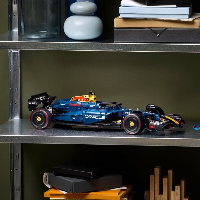 Technic F1 Oracle Red Bull Racing RB20 - Jeu de Construction Collector pour Adulte - Inclut Un Moteur V6 et Une boîte de Vitess - Neuf