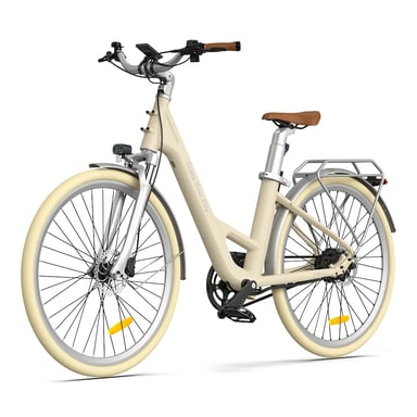 VéLo Électrique PVY AIR28 Pro | Vitesse Max 25 km/h | Autonomie 80 km | Moteur 250W | Batterie 36V 9.6Ah | Pneus 27.5 Pouces | Latté