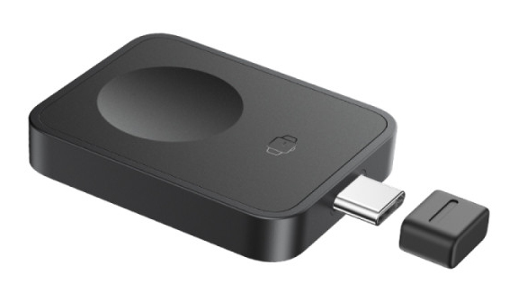 Chargeur Sans Fil Magnétique pour Apple Watch Baseus MagPro MagSafe Type C - vue 1