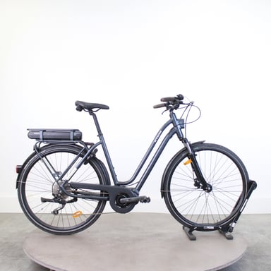 Btwin Elops 940e — Vélo de ville électrique, batterie 418 Wh, autonomie 50-70 km, cadre M (170–180 cm)