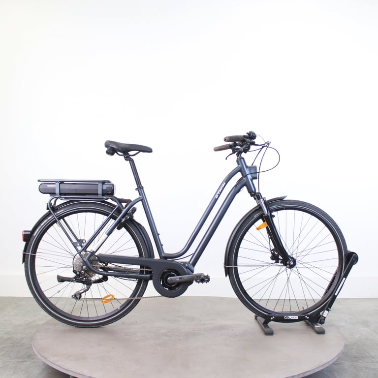 Btwin Elops 940E — Vélo De Ville Électrique, Batterie 418 Wh, Autonomie 50-70 Km, Cadre M (170–180 Cm) - Très Bon État