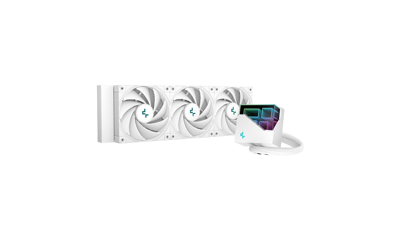 Watercooling AIO DEEPCOOL LT720 Compatible IntelAMD Ventilateur 3x120mm PWM - vue 4