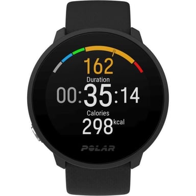 POLAR Montre fitness étanche Unite avec GPS S/L - Noir