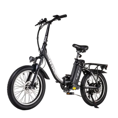 Bicicleta Eléctrico A21S | Motor 250W  | Batería 36V 12.8Ah | Neumáticos de 20 Pulgadas | Velocidad Máx 25 km/h | Autonomía 40 km