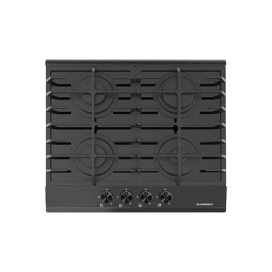 Schneider SCTGOG6040N - Table gaz Noir
