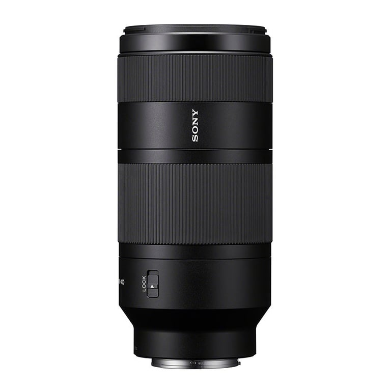 Objectif zoom Sony FE 100 400 mm f5.6 8 OSS pour Monture Sony E APS C - vue 3