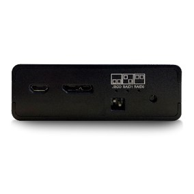 Ewent EW7043 Caja de discos de almacenamiento Caja disco duro/SSD Negra 2,5''