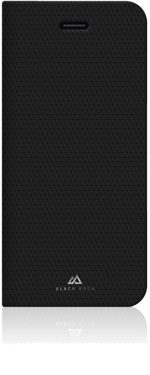 Etui Portefeuille Material Pure pour Apple iPhone 6/6S/7/8, Noir