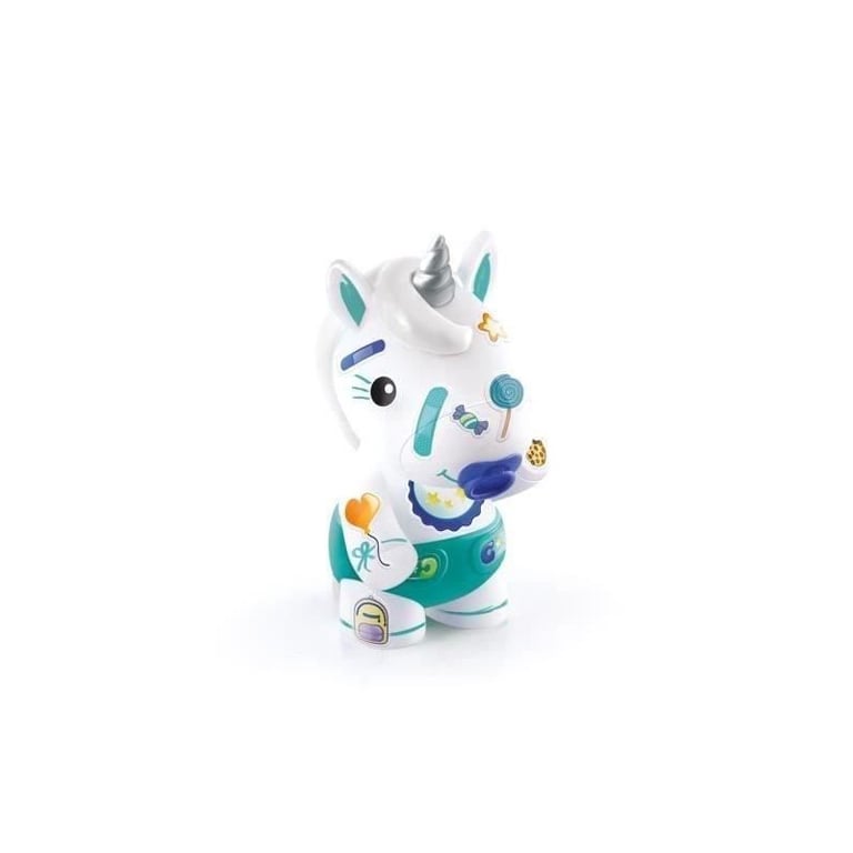 Canal Toys - La Famille Licorne, Figurines de Maman licorne lumineuse et des deux bébés a décorer - OFG 287 - Neuf