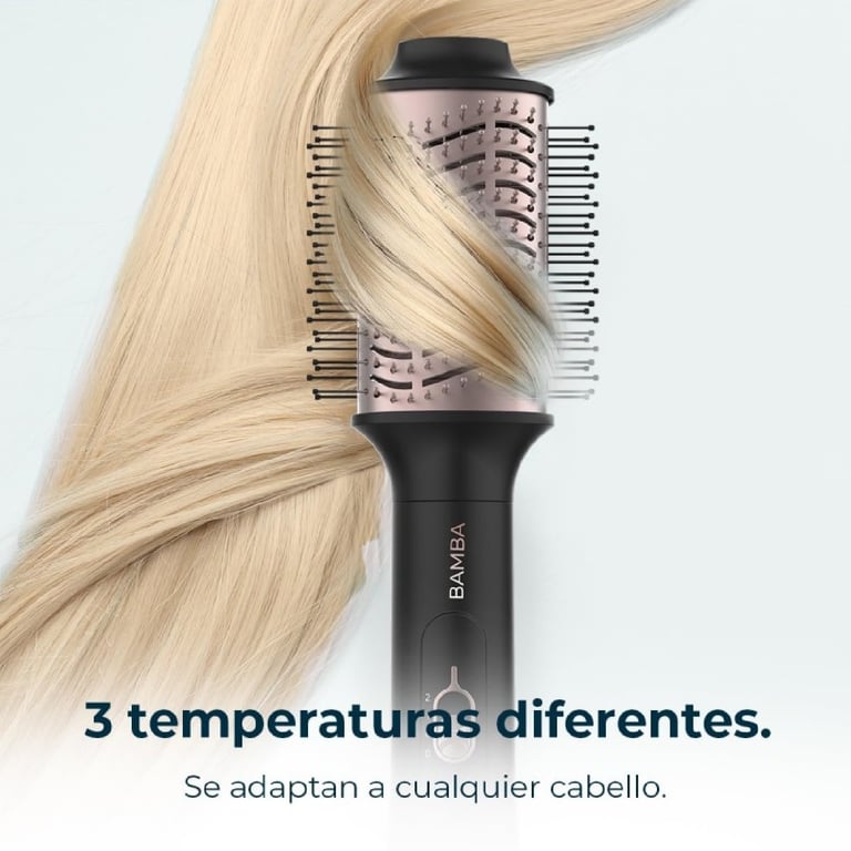 Cecotec Brosse à Air 3 en 1 Bamba CeramicCare 3in1 Styler. Lisse Ondule et Sèche les Cheveux - vue 4