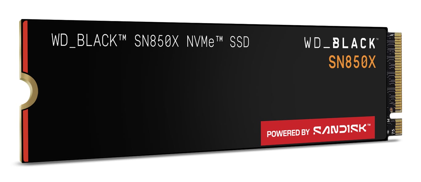Western Digital SSD WD SN850X 4 To - vue 5