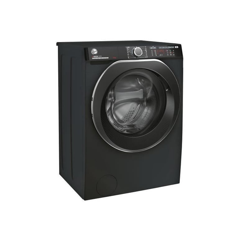 Lave linge hublot HOOVER H WASH 500 HWP48AMBCR1 8 kg Induction 1400 trsmin Classe A connecté vapeur - vue 4