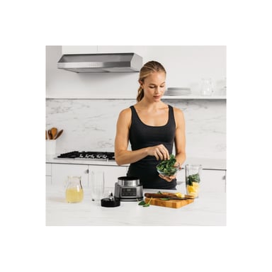 Blender Ninja Foodi Power Nutri CB100EU 2-en-1 avec 4 programmes automatiques et spatule Power Paddle pour mélanges épais