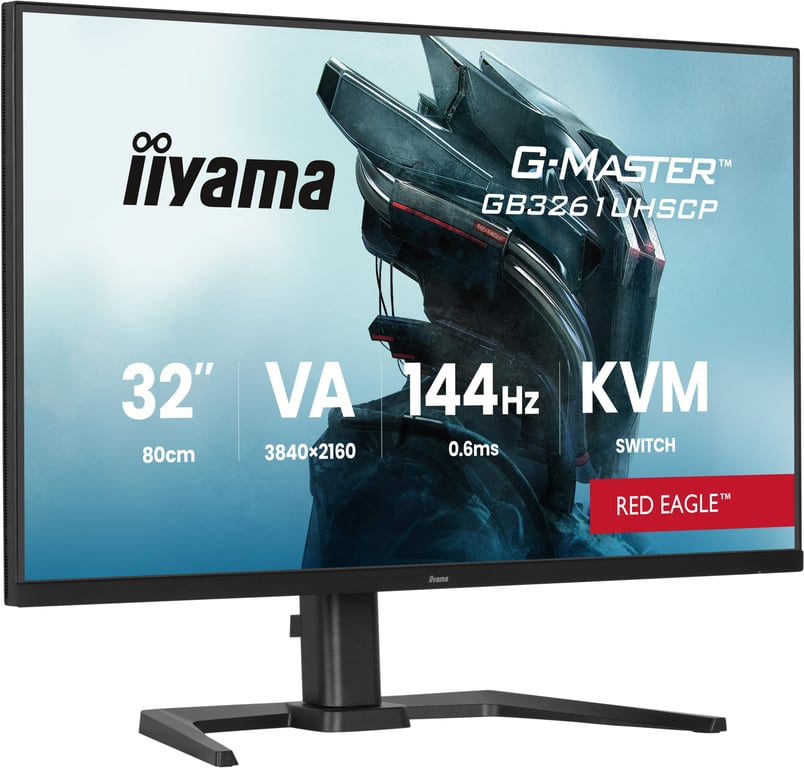 iiyama G-MASTER GB3261UHSCP-B1 écran plat de PC 80 cm (31.5 ) 3840 x 2160 pixels 4K Ultra HD LED Noir - Neuf