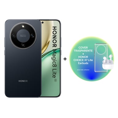 Honor Magic8 Lite 5G 8GB-256GB Negro (Midnight Black) Dual SIM