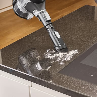 Severin HV 7155 aspiradora de mano Antracita, Negro, Plata Sin bolsa