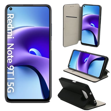 Xiaomi Redmi Note 9T 5G Etui / Housse pochette protection noir