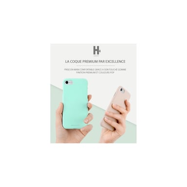 Coque Silicone noire pour A50