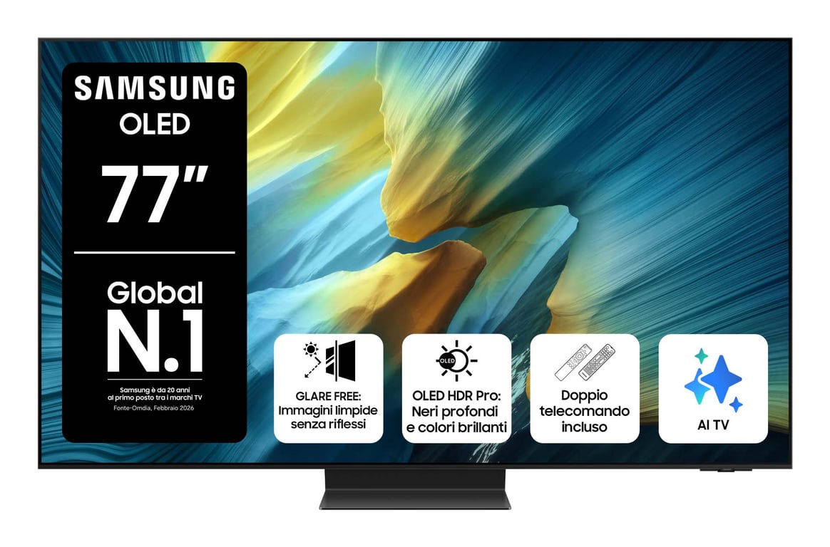 Samsung QE77S95FATXZT TV 139 7 cm 55 4K Ultra HD Smart TV Wifi Neuf - vue 1