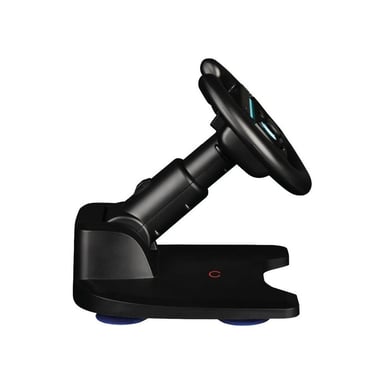 Volant Konix Racing Wheel pour Joy-Con Compatible Nintendo Switch 1 & 2 Compact Pliable Noir