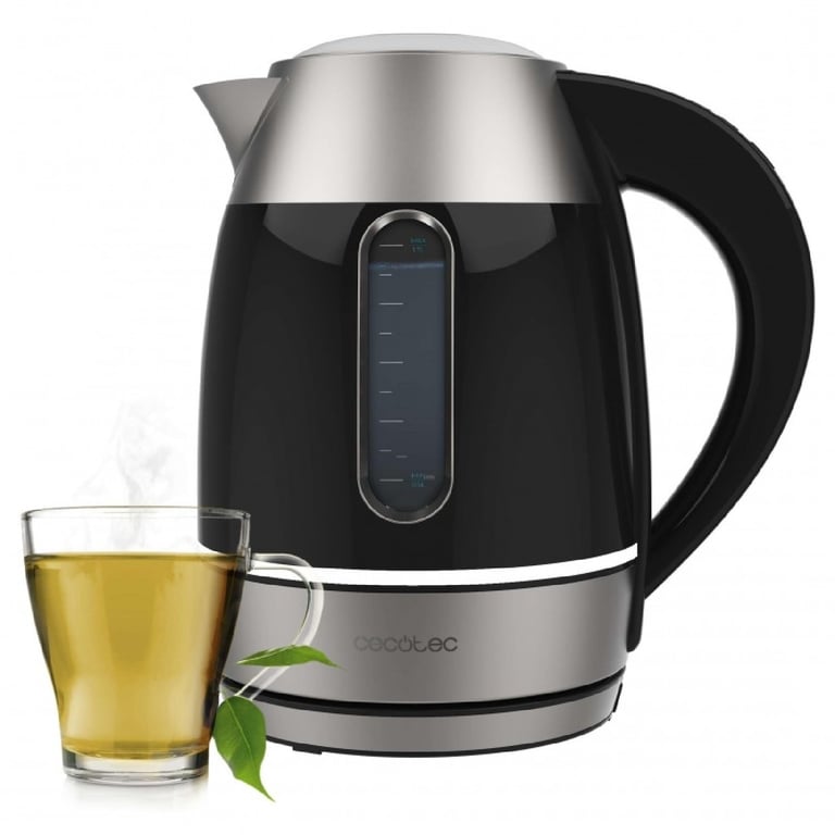 Bouilloire Électrique Cecotec Thermosense 400 VisionLight – 1.7L, 2200W, Écran Tactile, 7 Niveaux de Température - vue 2