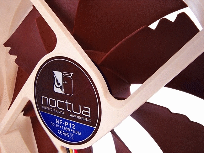 Noctua NF P12 Ventilateur châssis 120 mm - vue 2