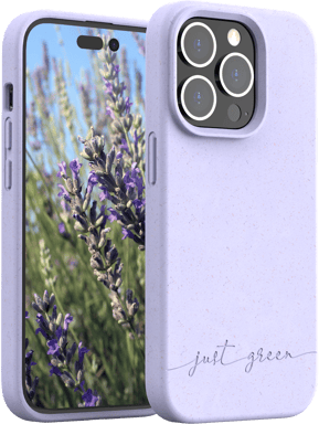 Coque Apple iPhone 14 Pro Natura Lavande - Eco-conçue Just Green