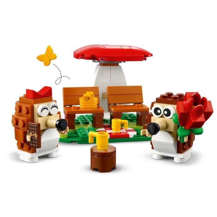 40711 Le pique nique des hérissons LEGO® Iconic - vue 5