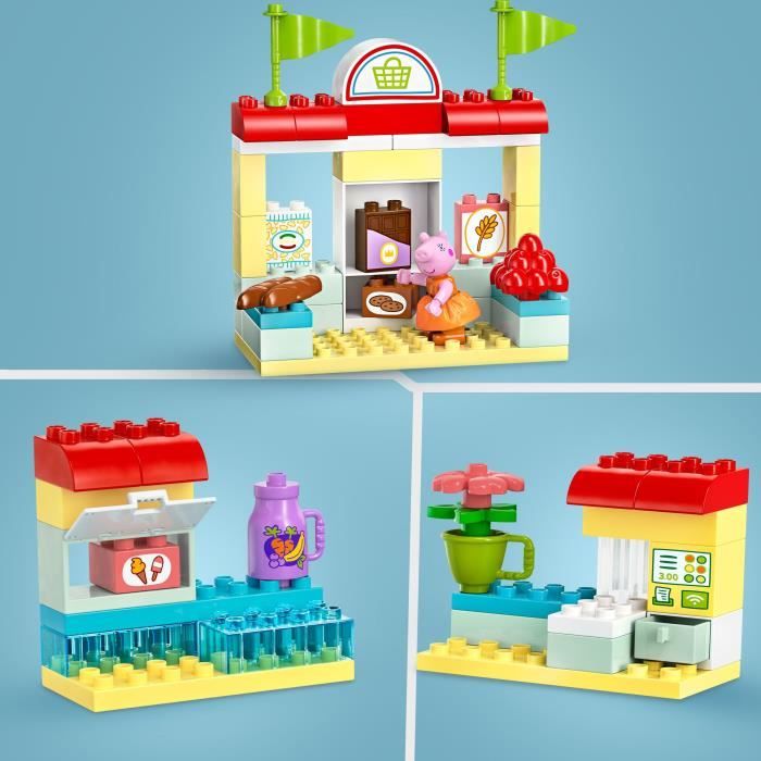 Lego Duplo Peppa Pig Le Supermarché De Peppa Pig 10434 Lego La Boîte - vue 5