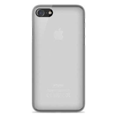 Coque silicone unie compatible Givré Blanc Apple iPhone 7 Plus iPhone 8 Plus