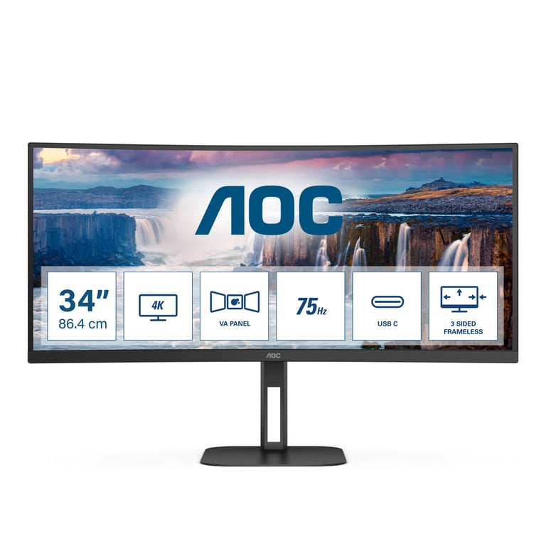 AOC 34 LED CU34V5CBK