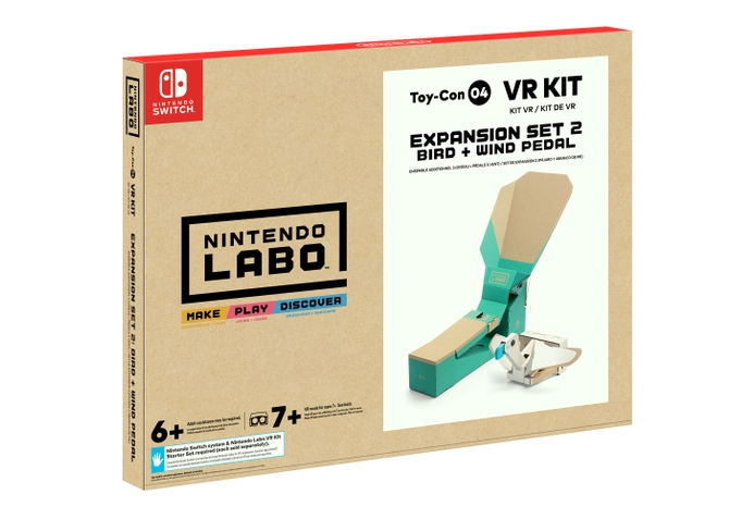 Nintendo Labo:Vr Kit Expansion Set 2 Kit De Casque De Réalité Virtuelle Pour Console De Jeu Pour Nintendo Switch - vue 6