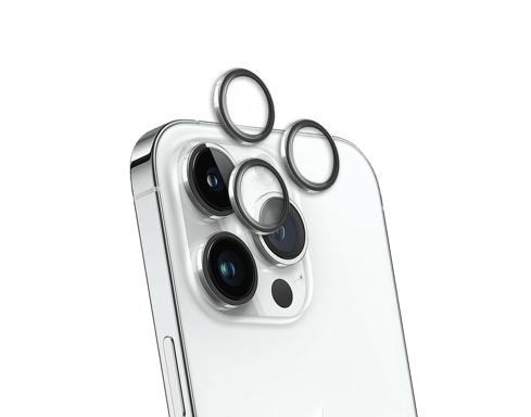 Protège Lentilles caméra iPhone 15 Pro / 15 Pro Max Garanti à vie Force Glass